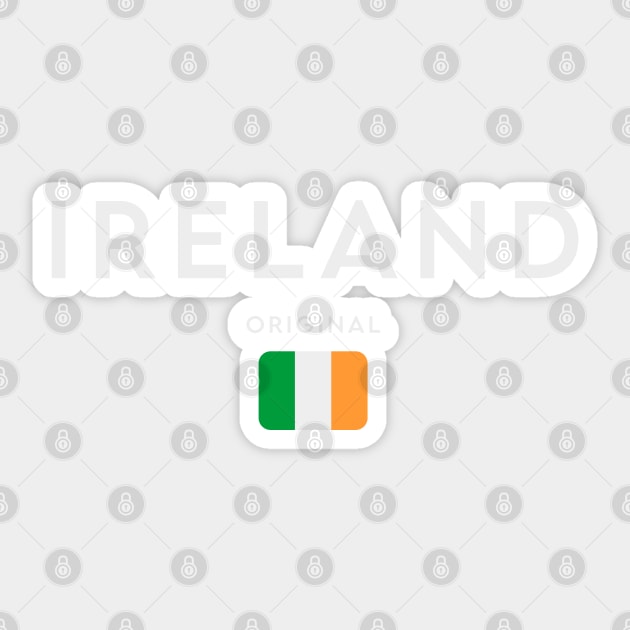 Ireland flag, irish flag Sticker by eka123